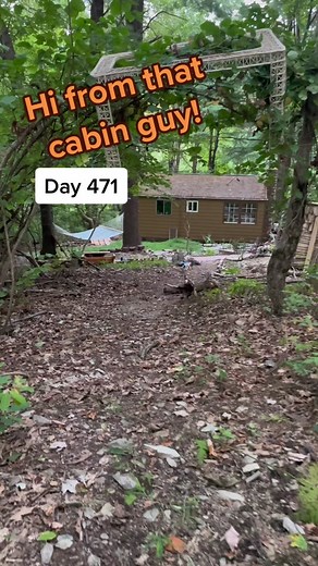 Hi from that laughing to keep from crying DIY cabin guy