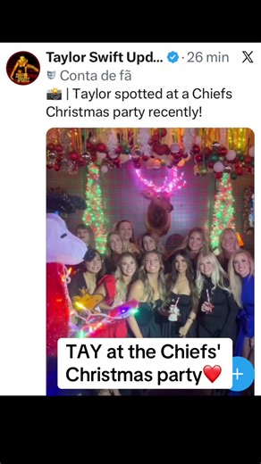 TAY at the Chiefs' Christmas party ❤️❤️❤️❤️#traviskelce #taylorswift #swifts #people #chiefs