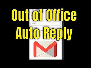 How to Set Out of Office Auto Reply in Gmail App [Guide]