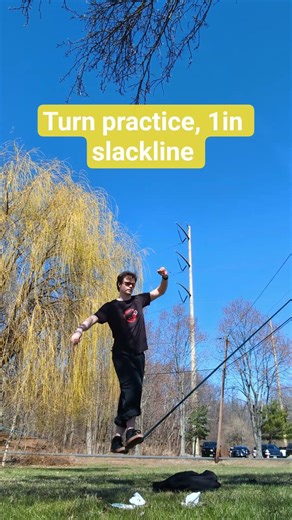 slackline turning