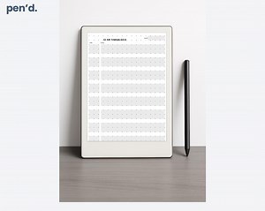 12-hour Timeblock Daily Planner | Remarkable Template PDF | Digital Planner Page | Time Blocking Schedule | Minimalist Daily Layout - Etsy