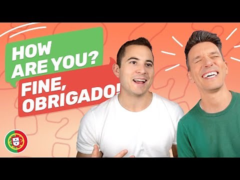 How Are You? Fine, Thanks! 👍 | Greetings | Learn European Portuguese