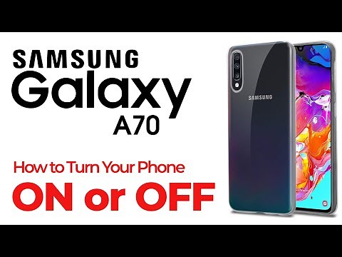 How to Turn a Samsung Galaxy A70 On or Off