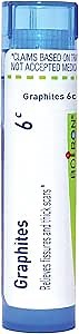 Boiron Graphites 6C Homeopathic Medicine for Fissures & Thick Scars - 80 Pellets
