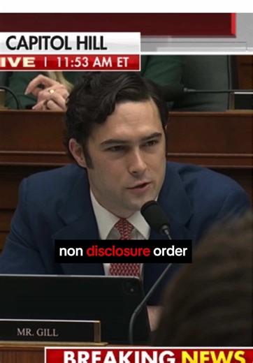 Gill: “You think the Speaker of the House is a flight risk? You think he’s going to hop on a plane and leave the country?” Smith: “No, what I was trying to explain—with respect to a non-disclosure order, the risks aren’t necessarily associated with the subscriber to the phone...” Gill: “Ok—I think you were using clearly false information to secure a non-disclosure order to hide from Speaker McCarthy and from the American people the fact you were spying on his toll records.”