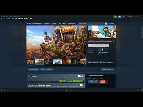 Deponia is Free(100% Discount) on Steam till, March, 16, 2026