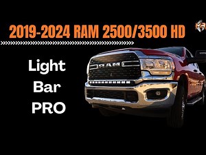 2019-2024 RAM 2500/3500 HD Light Bar PRO Easy Install | M&R Automotive