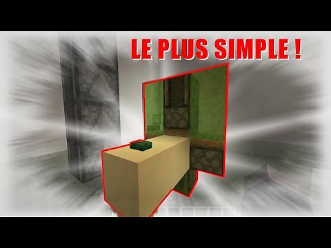 Faire un ASCENSEUR dans Minecraft ! LE PLUS SIMPLE !