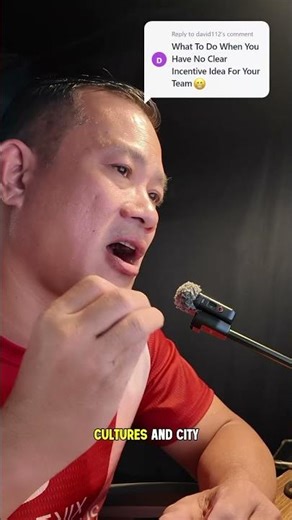 What to do do when you hav no clear incentive idea