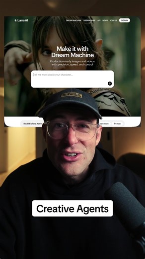 Luma just dropped their new creative agents and they are wild. Luma creates with you across images, video, audio and text on one canvas. But the real shift is the agents. These creative agents understand your entire project from start to finish. They understand motion, space, physics and how light behaves. Not just pixels. You do not prompt once and hope for the best. You work with it. You tell it what you like, what you do not like, and it iterates with you. I asked it to generate 12 different 