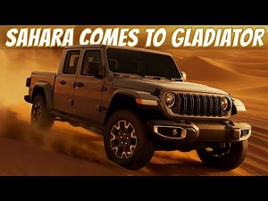 Jeep Finally Adds Sahara to Gladiator
