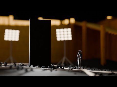 Monolith on the Moon - 2001: A Space Odyssey