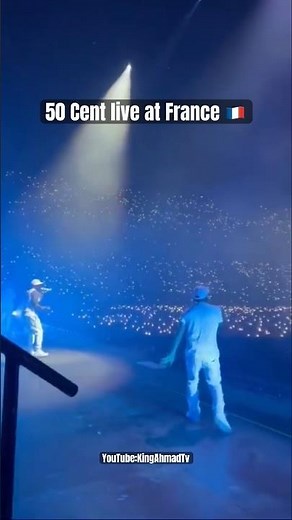 50 Cent performing “Many Men” at his sold out concert in Paris, France. 🏟️🇫🇷 #50cent #hiphop