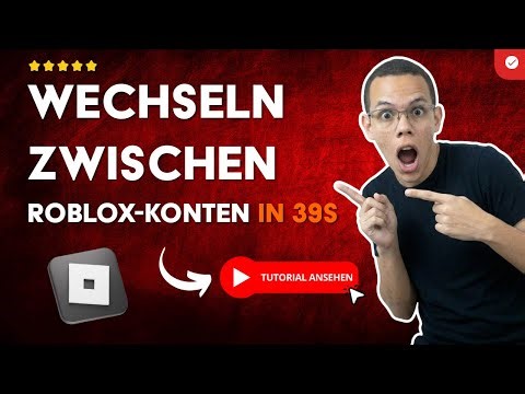 Wie Man Zwischen ROBLOX-KONTEN auf HANDY und COMPUTER Wechselt in 39S