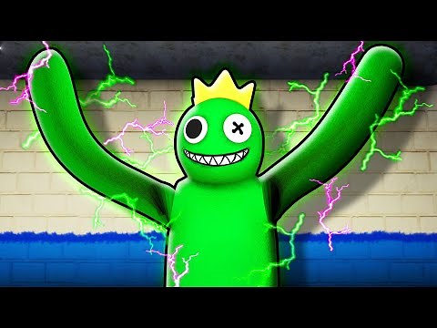 PINK EATS GREEN in Roblox Rainbow Friends