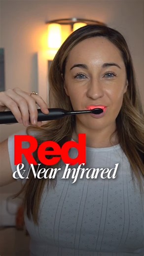Therasage on Instagram: "🦷😃🚨Meet the toothbrush that goes beyond clean. The TheraSmile Red + Near-Infrared Sonic Toothbrush combines advanced sonic technology with red and near-infrared (NIR) light therapy to support oral health at the cellular level. While you brush, gentle red light works on the surface to calm gums and reduce inflammation, while invisible NIR light penetrates deeper to energize tissues, boost circulation, and promote healing. Every session delivers a light-powered cleanse 
