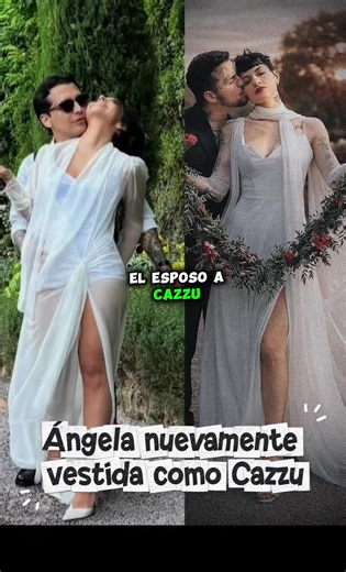 Ángela Aguilar luce un vestido similar al de Cazzu #cazzu #angelaaguilar #polemica #chisme #nodal