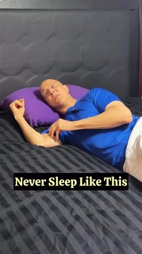 235K views · 45K reactions | Why I Tell Patients Never to Sleep Like This! #drmandell #health #healing #sleep #bed | Motivationaldoc | Facebook