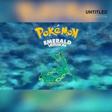 Pokemon Emerald Intro Remake 💚 | Untitled Animation