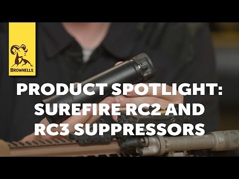 Product Spotlight: SureFire RC2 and RC3 Suppressors
