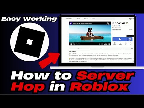 How to Server Hop in Roblox | Instantly Join New Servers Without Waiting (2025 Guide)