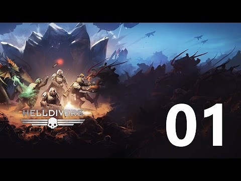 Helldivers Walkthrough Gameplay Part 1 Let's Play No Commentary Review