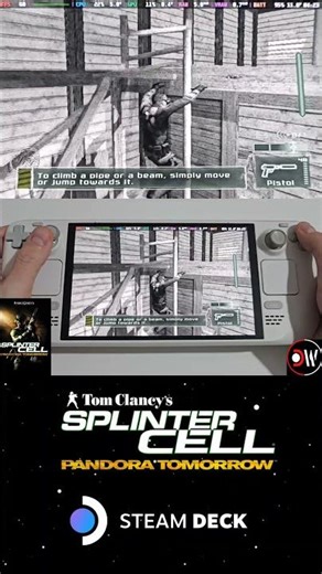 Tom Clancy's Splinter Cell Steam Deck: 2004 Classic Playable On Handheld!