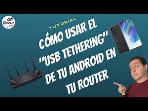 Como usar USB Tethering de android en tu Router / How to use Android USB Tethering on your Router