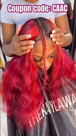 Traditional Quick Weave🍒Neat Braided Down | Middle Part Leave Out Tutorial Ft.#ulahair #shorts