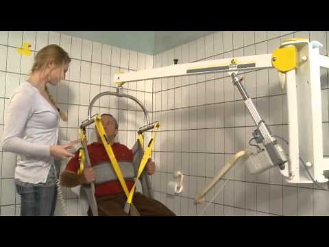 Wall-to-wall lift - Handi-Move Lift- & Care System