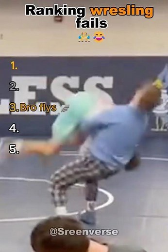 Ranking wresling fails🤼‍♂️😂