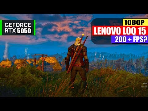 The Witcher 3 PC Gameplay Test | RTX 5050 Laptop GPU 🔥 | 1080p Ultra | RT ON + Frame Generation