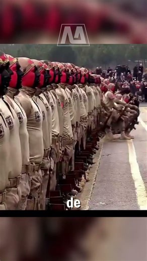 La formación militar más sincronizada que verás