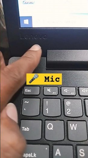 Lenovo 81MT Series Laptop Mic 🎙️ Input Not Working Problem#macnitesh#keyboardtricks#2024short