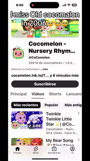 Old Cocomalon in 2006😢😢 | cocomelon