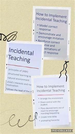 Incidental Teaching!!