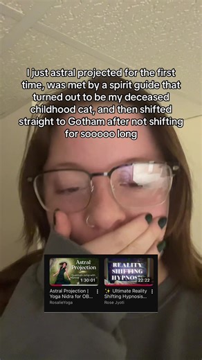 I listened to the reality shifting meditation before the OBE one early in the morning after a natural wake up