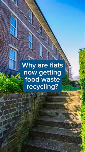 🤔 Wondering why food waste recycling is being rolled out to flats? Here’s the short version. More info on our website via the link in the comments🍏♻️ | Lewisham Council