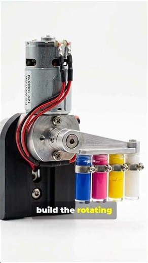 DIY Paint Dripper That Actually Creates Color Patterns Automatically #diy #gadgets #satisfying