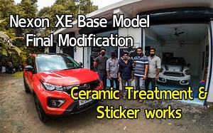 Nexon XE Final Works - Ceramic Coating & Sticker works 💥💥 Goosebery unboxing | Arun smoki