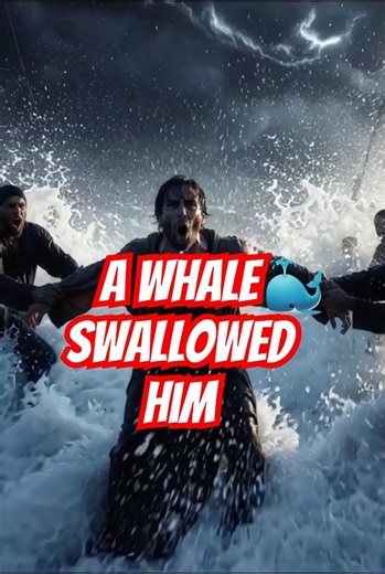 🔥 He Ran Away and Got Swallowed by a Whale #christianshorts #faith #history