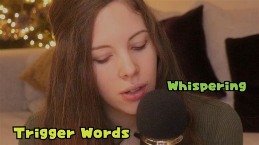 【Rapunzel ASMR】触发|完美触发词和低声耳语|非常轻，很舒服