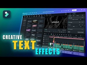 Add Magic to Your Videos with Creative Text Effects in Filmora!