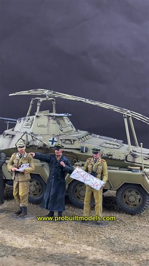 57K views · 3.2K reactions | 1/35 WW2 diorama : German General Rommel and his staff in North Africa, WW2. the Sd.Kfz.232 Schwere PanzerSpahwagen 8-RAD was built from Tamiya . #paintedminiatures #probuiltmodel #scalemodelling #scalemodels #135scale #scalemodelling #scalemodels #scalemodelsworld #plasticmodel #modelkit #ww2 #tankcrew #tankman #diorama #afrikakorps #artofmodeling #history #militarymodelling #tamiya #rommel | Pro Built Model | Facebook