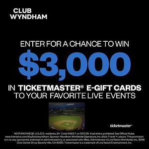 Enter for a chance to win $3,000 in Ticketmaster® e-gift cards | Ticketmaster