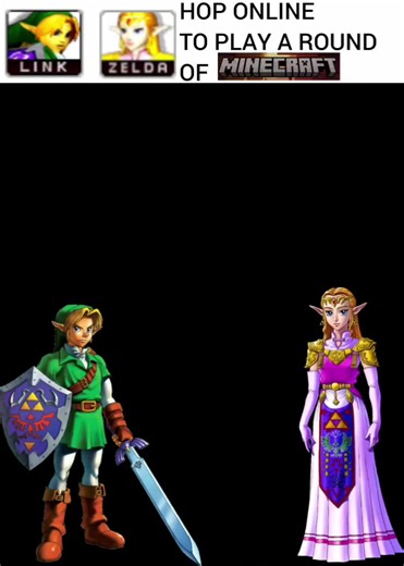 The Heroes of Hyrule Play Minecraft PT. 3 #zelda #fyp #trending #viral #ocarinaoftime