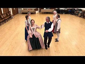 Come, Let's Be Merry, 1726/1755 English Country dance demo