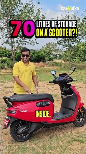 Simple Wave has 70 LITRES of storage?! 😧 • #simplewave #simpleenergy #electricscooter