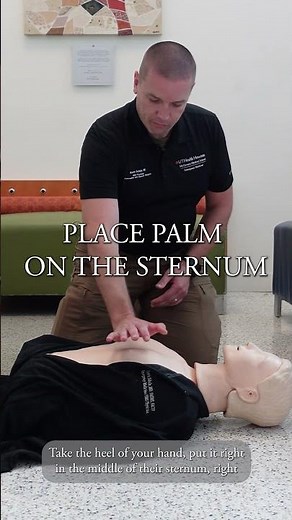 How to Save A Life In 60 Seconds With Hands-Only CPR #cpr #emergencymedicine #healthcare