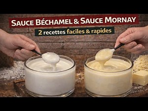 Béchamel Sauce & Mornay Sauce (2 HOMEMADE RECIPES IN 1) 👨‍🍳 EASY & QUICK RECIPE!